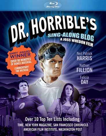Dr. Horrible's Sing-Along Blog [Blu-ray] cover