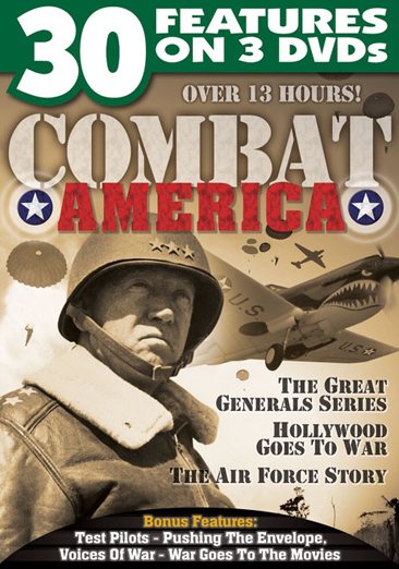 Combat America (VAR/ St. Clair Entertainment): Air Force Story, Vol. 1 - 7 / Great Generals / Test Pilots: ... / ... cover