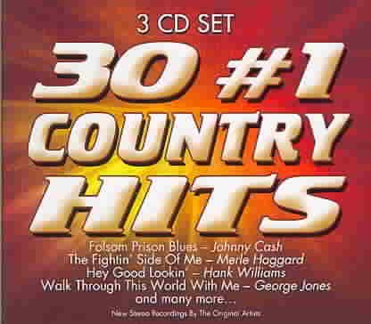 30 #1 Country Hits cover