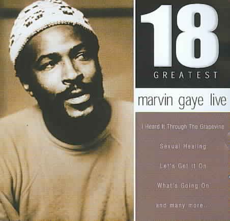 18 Greatest: Live cover