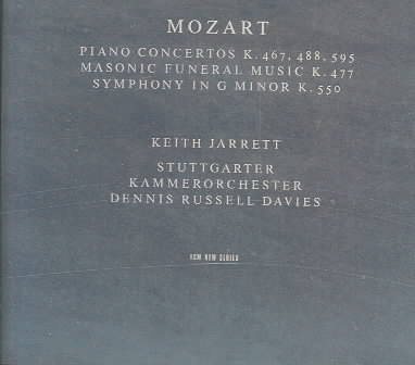 Piano Concertos K. 467, 488, 595 / Masonic Funeral Music K. 477 / Symphony in G. Minor K. 550 cover