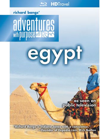 Richard Bangs' Adventures with Purpose: Egypt [Blu-ray] cover