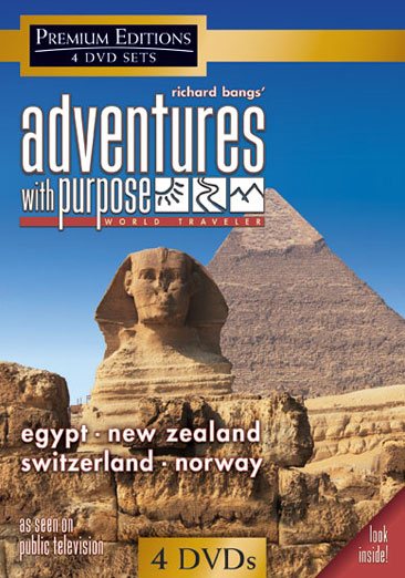 Richard Bang's Adventure With a Purpose: Four-Disc Combo (New Zealand / Egypt / Switzerland / Norway) cover