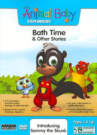 Wild Animal Baby Explorers: Bath Time & Other Stories cover