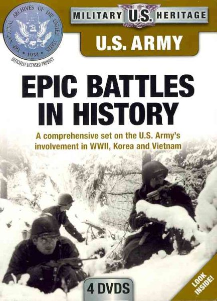 U.S. Army: Epic Battles in History (National Archives) cover