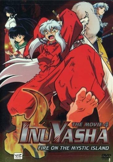 Inuyasha, The Movie 4 - Fire on the Mystic Island cover