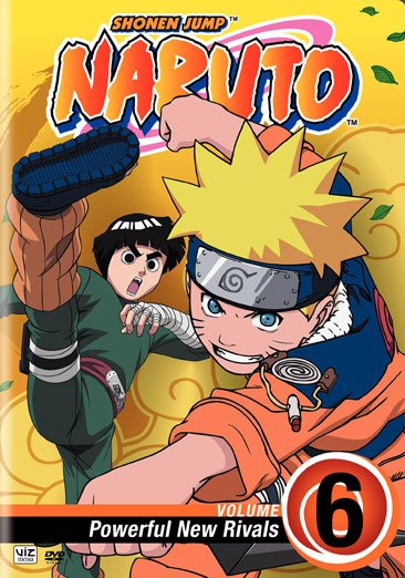 Naruto, Vol. 6 - Powerful New Rivals cover