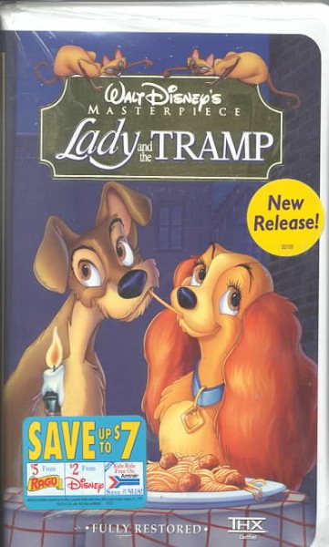 Lady and the Tramp [VHS] cover