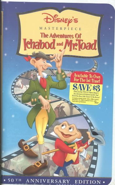 The Adventures of Ichabod and Mr. Toad (50th Anniversary Edition) [VHS]