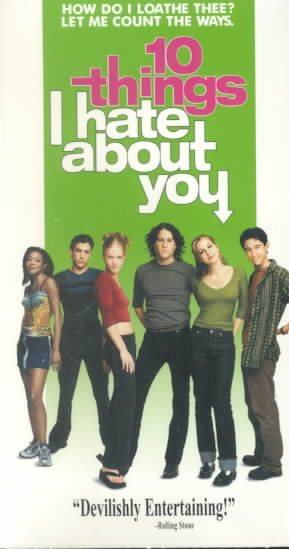 10 Things I Hate About You [VHS] cover