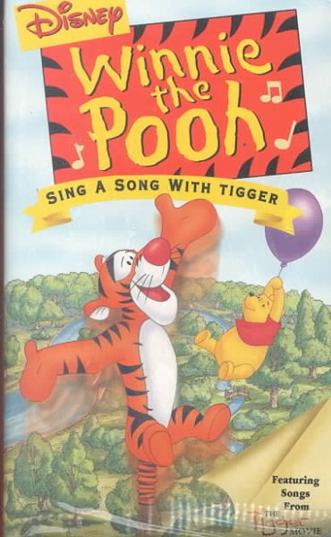 Winnie the Pooh: Sing a Song With Tigger [VHS] cover