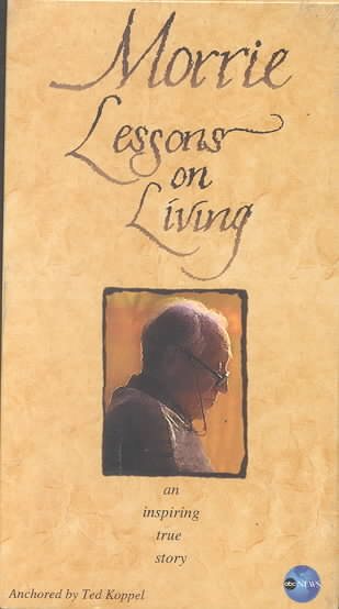 Morrie - Lessons on Living [VHS] cover