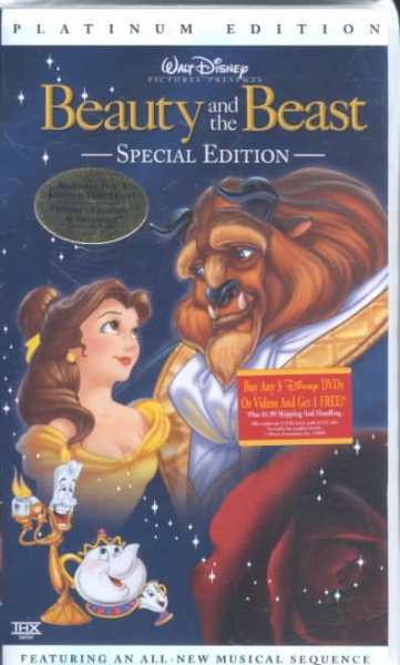 Beauty and the Beast (Disney Special Edition) [VHS] cover
