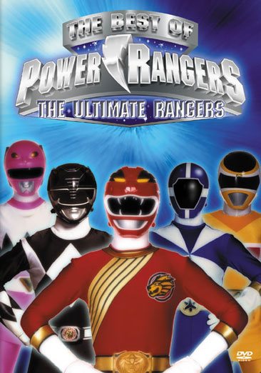 The Best of the Power Rangers - The Ultimate Rangers [DVD] cover