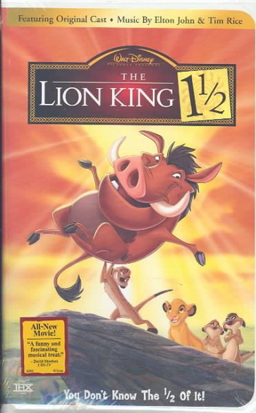 The Lion King 1 1/2 [VHS]