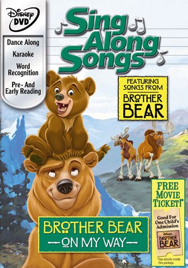 Disney's Brother Bear Sing Along Songs cover
