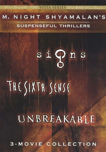 M. Night Shyamalan Vista Series Collection (The Sixth Sense/Signs/Unbreakable) cover
