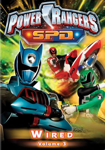 Power Rangers S.P.D., Vol. 3: Wired cover