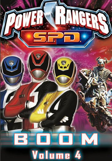 Power Rangers SPD - Boom (Vol. 4) cover