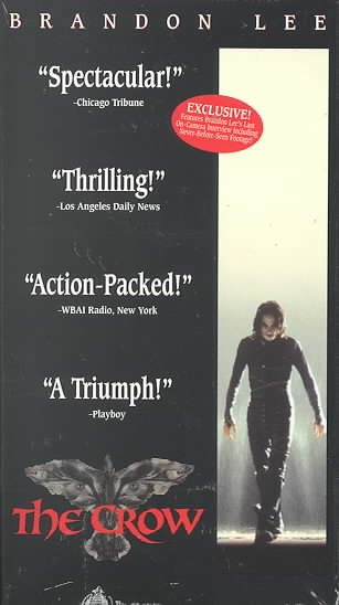 The Crow [VHS] cover