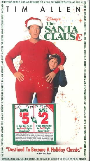 The Santa Clause [VHS] cover