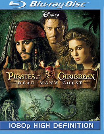 Pirates of the Caribbean: Dead Man's Chest [Blu-ray] cover