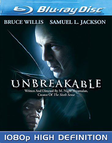 Unbreakable [Blu-ray] cover