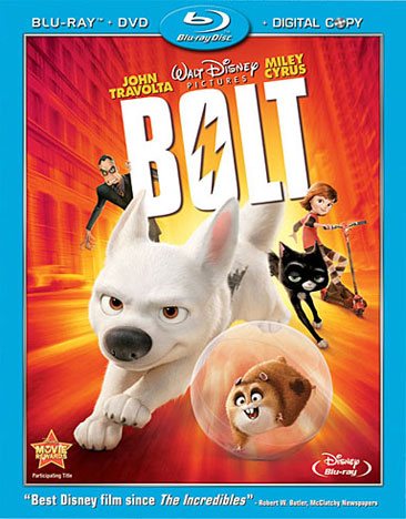 Bolt (Three-Disc Edition w/ Standard DVD + Digital Copy + BD Live) [Blu-ray] cover