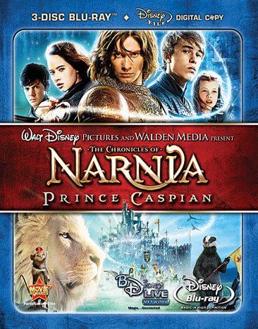 The Chronicles of Narnia: Prince Caspian (Three-Disc Collector's Edition+ Digital Copy and BD Live) [Blu-ray] cover