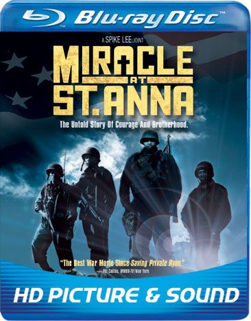 Miracle at St Anna [Blu-ray] cover