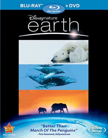 Disneynature: Earth (Blu-ray / DVD Combo) cover