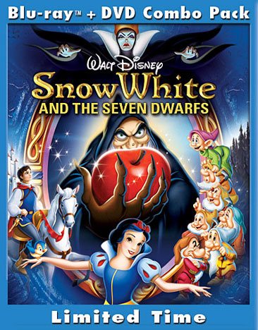 Snow White and the Seven Dwarfs (Three-Disc Diamond Edition Blu-ray/DVD Combo + BD Live w/ Blu-ray packaging) cover