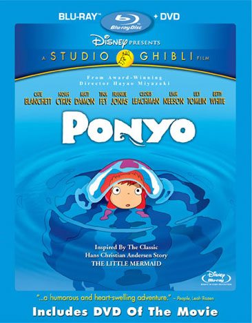 Ponyo (Two-Disc Blu-ray/DVD Combo) cover