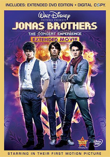 Jonas Brothers: The Concert Experience (Two-Disc Extended Edition + Digital Copy) cover