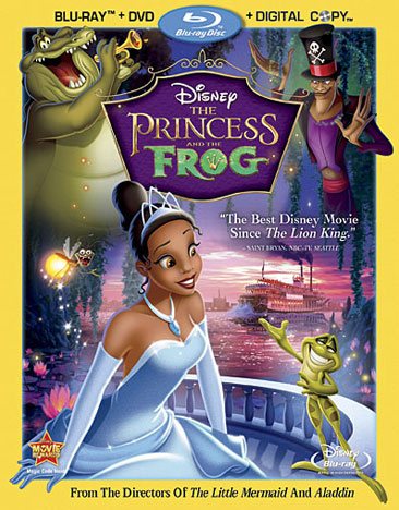 The Princess and The Frog (Three Disc Combo: Blu-ray/DVD + Digital Copy)