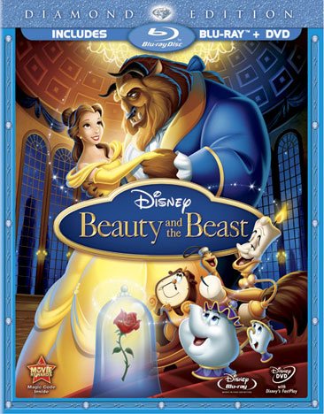 Beauty and the Beast (Three-Disc Diamond Edition Blu-ray/DVD Combo in DVD Packaging) cover