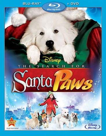 The Search For Santa Paws (Two-Disc Blu-ray/DVD Combo) cover