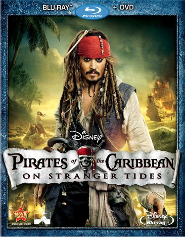 Pirates of the Caribbean: On Stranger Tides (Two-Disc Blu-ray / DVD Combo in Blu-ray Packaging) cover