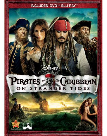 Pirates of the Caribbean: On Stranger Tides (Two-Disc Blu-ray / DVD Combo in DVD Packaging) cover