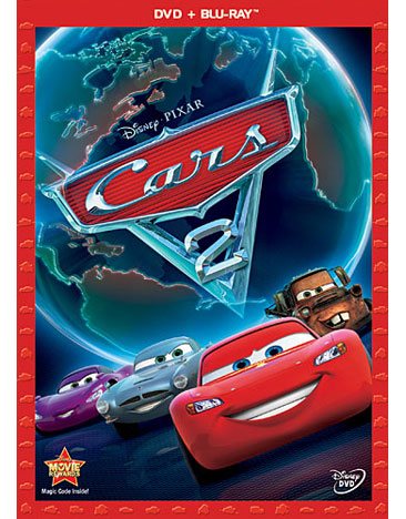 Cars 2 (Two-Disc Blu-ray / DVD Combo in DVD Packaging) cover