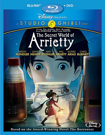 The Secret World of Arrietty (Two-Disc Blu-ray/DVD Combo) cover