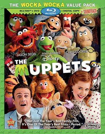 The Muppets (Three-Disc Blu-ray/DVD/Digital Copy ) cover