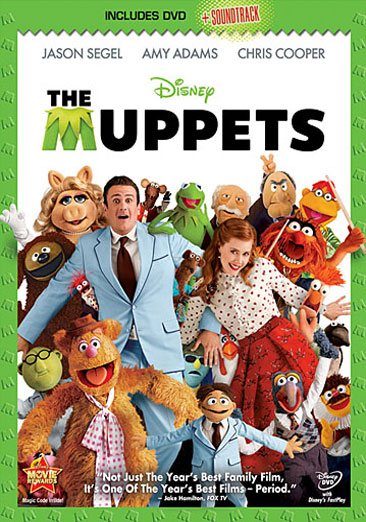 The Muppets (Single-Disc DVD + Soundtrack Download Card) cover