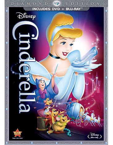 Cinderella (Two-Disc Diamond Edition Blu-ray DVD Combo in DVD Packaging) cover