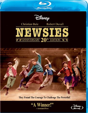 Newsies: 20th Anniversary Edition [Blu-ray] cover