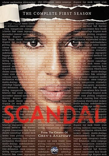 Scandal: The Complete First Season cover