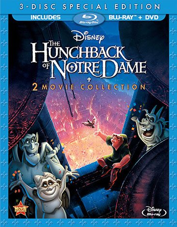 The Hunchback of Notre Dame / The Hunchback of Notre Dame II (3-Disc Special Edition) (Blu-ray / DVD) cover