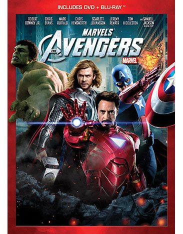Marvel's The Avengers (Two-Disc Blu-ray/DVD Combo in DVD Packaging) cover