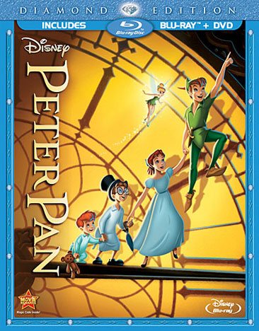Peter Pan (Two-Disc Diamond Edition Blu-ray/DVD Combo in Blu-ray Packaging) cover