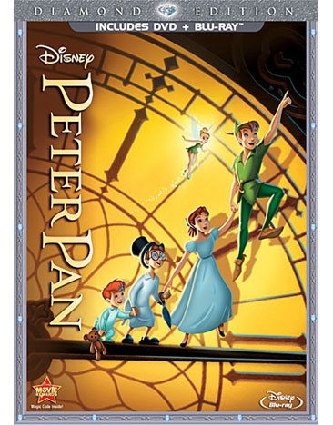 Peter Pan (Two-Disc Diamond Edition Blu-ray/DVD Combo in DVD Packaging)